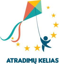 Asociacija Atradimų kelias logo